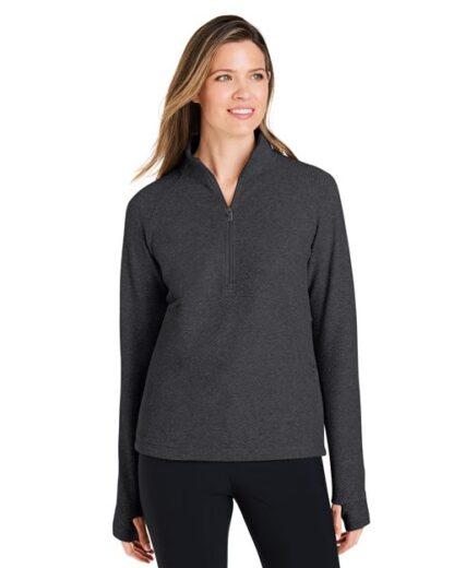 North End Ladies Spirit Textured Quarter-Zip